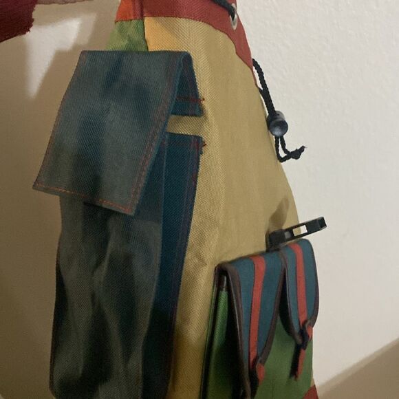 Unissx Water Repellent Multi Color Backpack 11” x 14” x 6” approximately main image 8